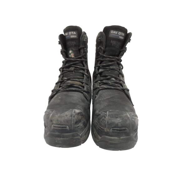 DAKOTA Men's 6" 8415 Composite Toe Int. Metguard Work Boots Black Size 11M - Picture 2 of 8